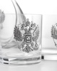 Набор для виски «Единство» с накладкой из серебра