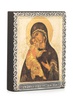 «Владимирская икона Божией Матери» в серебряном багете