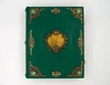 Родословная книга «Ювелирная Славянская» с накладкой «Барокко» (Зелёная)