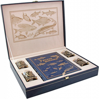 Подарочный книга "Русская рыбалка" в коробе