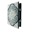 Коран с филигранью (серебро), топазами и литьем в замшевой шкатулке