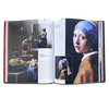 Подарочная книга "Сокровища мировой живописи" в кожаном переплёте
