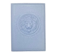 Обложка на паспорт «Royal». Цвет голубой