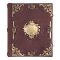 Родословная книга «Ювелирная Модерн» с накладкой «Барокко»