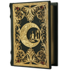 Коран малый с филигранью (золото), литьем и гранатами в замшевой шкатулке