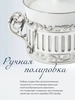 Набор "Богема": ложка, чашка, сахарница (Серебро 925)