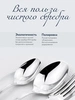 Набор чайной ложки "Элегант" (Серебро 925)
