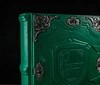 Родословная книга «Серебряная» в коже