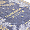 Подарочная книга "Новогодние рассказы" в кожаном переплете