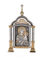 Парадная икона «Тихвинская Богоматерь»