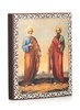 Икона «Петр и Павел» в серебряном багете