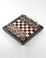 Шахматы «Московия против Орды» из серебра