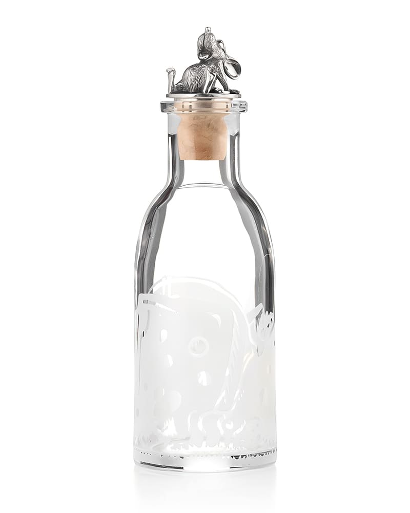 Соусник "Мышиный пир" из хрусталя и серебра