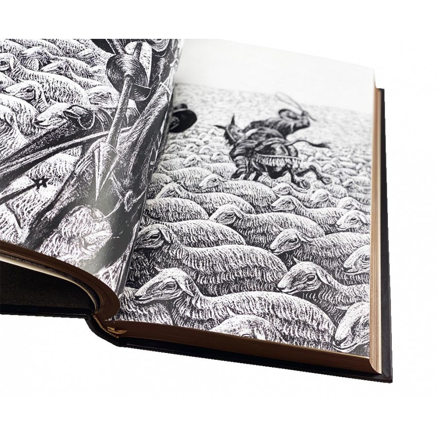 Подарочная книга "Сервантес Мигель де Сааведра. Дон Кихот" в 2-х томах