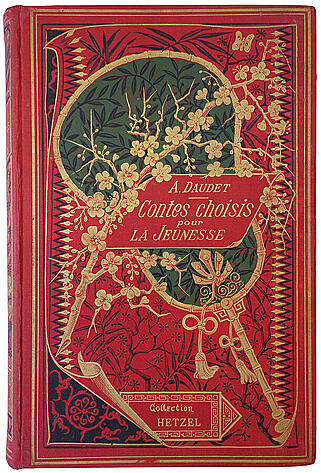 Альфонс Доде. Избранные рассказы (Alphonse Daudet. Contes choisis, на французском языке, издание 1884г.)