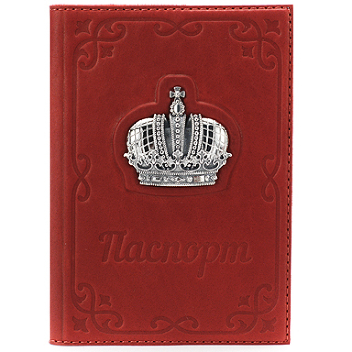 Обложка для паспорта «Корона»