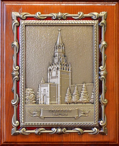 Панно "Спасская башня" в подарочной коробке