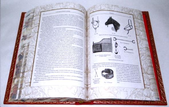 Подарочное издание "Книга о лошади" (в 2 томах), кожаный переплёт