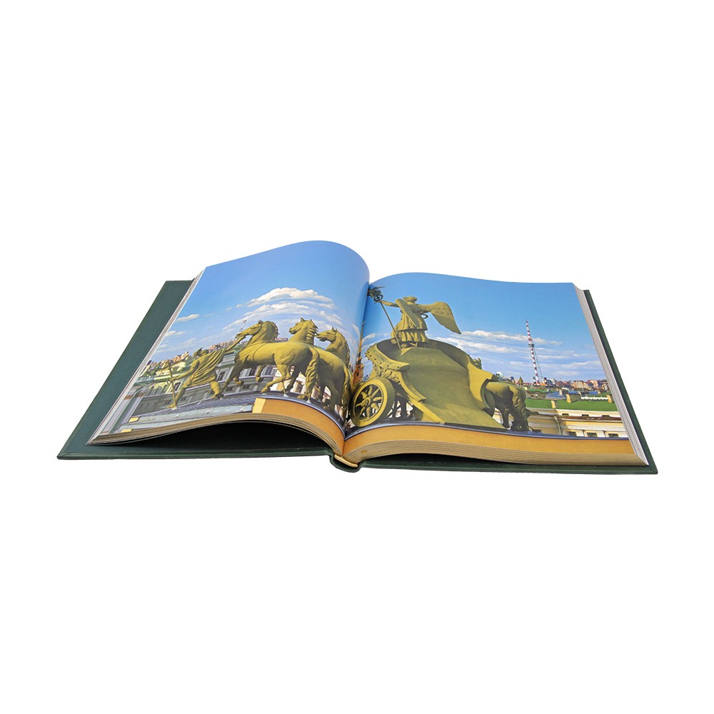Подарочная книга "Эрмитаж" в кожаном переплёте