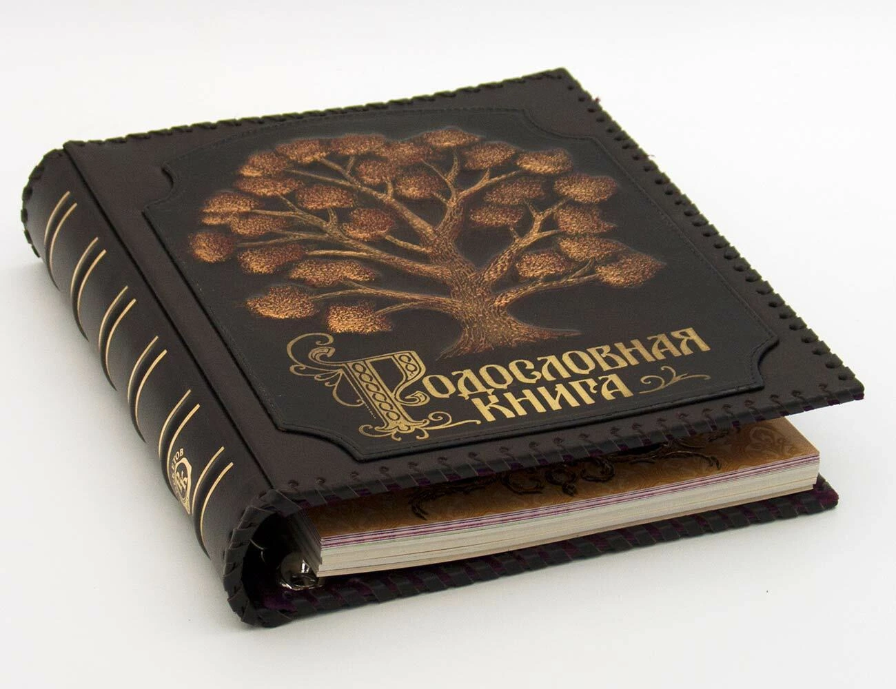 Родословная книга «Стандартная» с росписью в оплетке