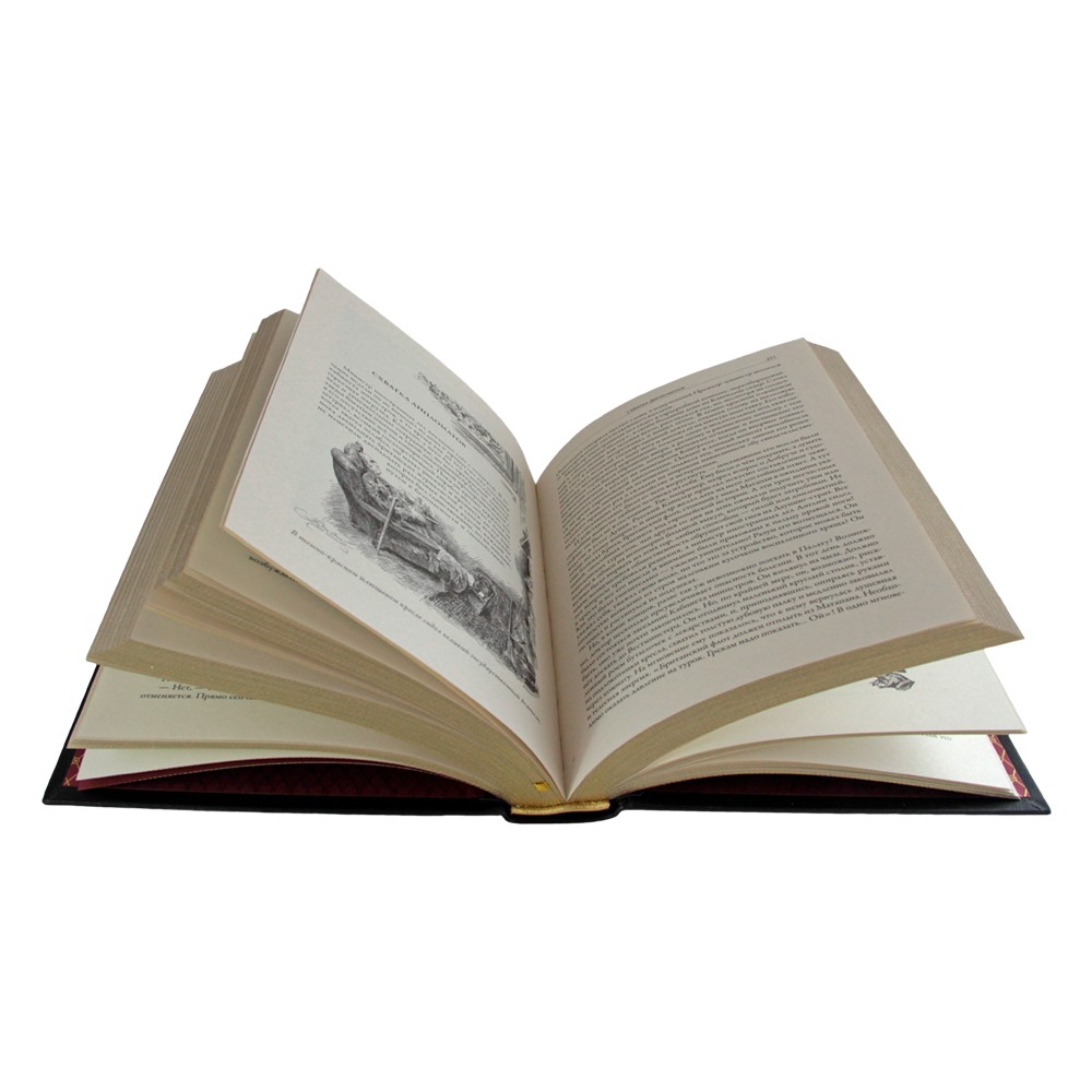 Подарочная книга "Конец лорда Бэрримора. Рассказы" Артур Конан-Дойл в коже