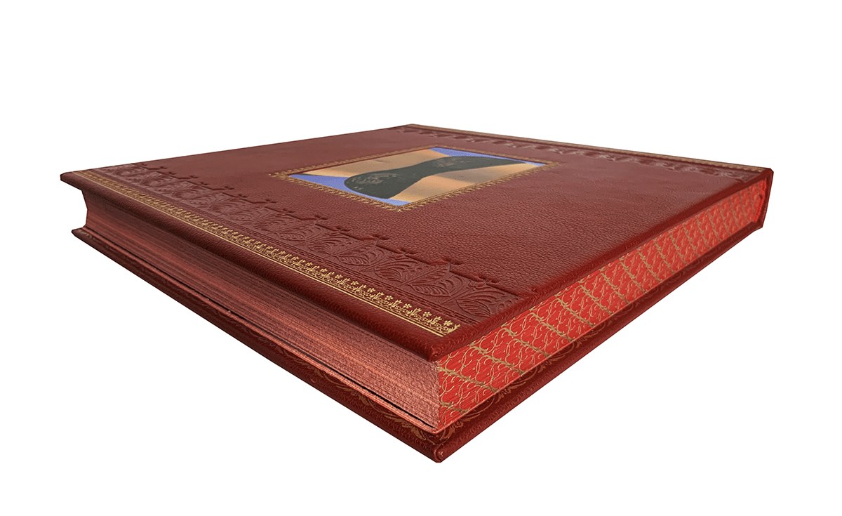Подарочная книга "Лучшие бюста мира. Альбом" в коже