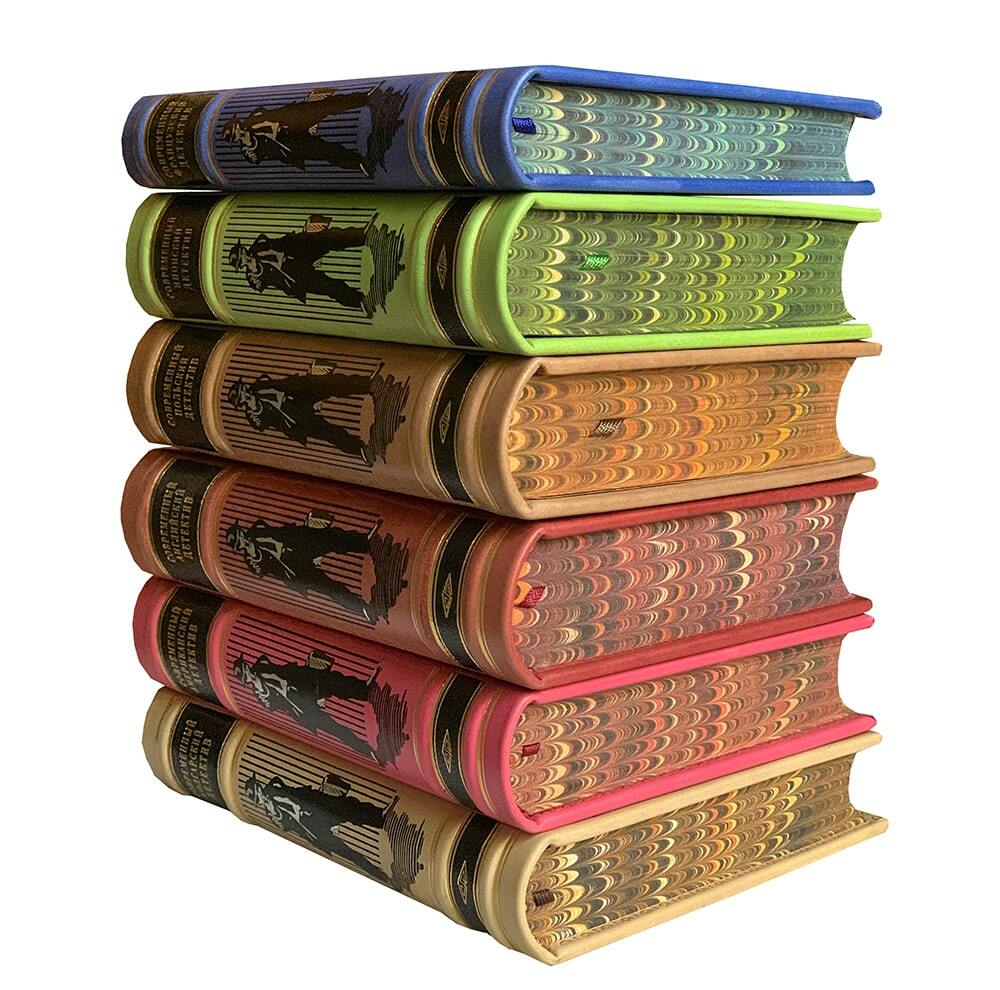 Подарочные книги "Современный детектив" в 6 томах