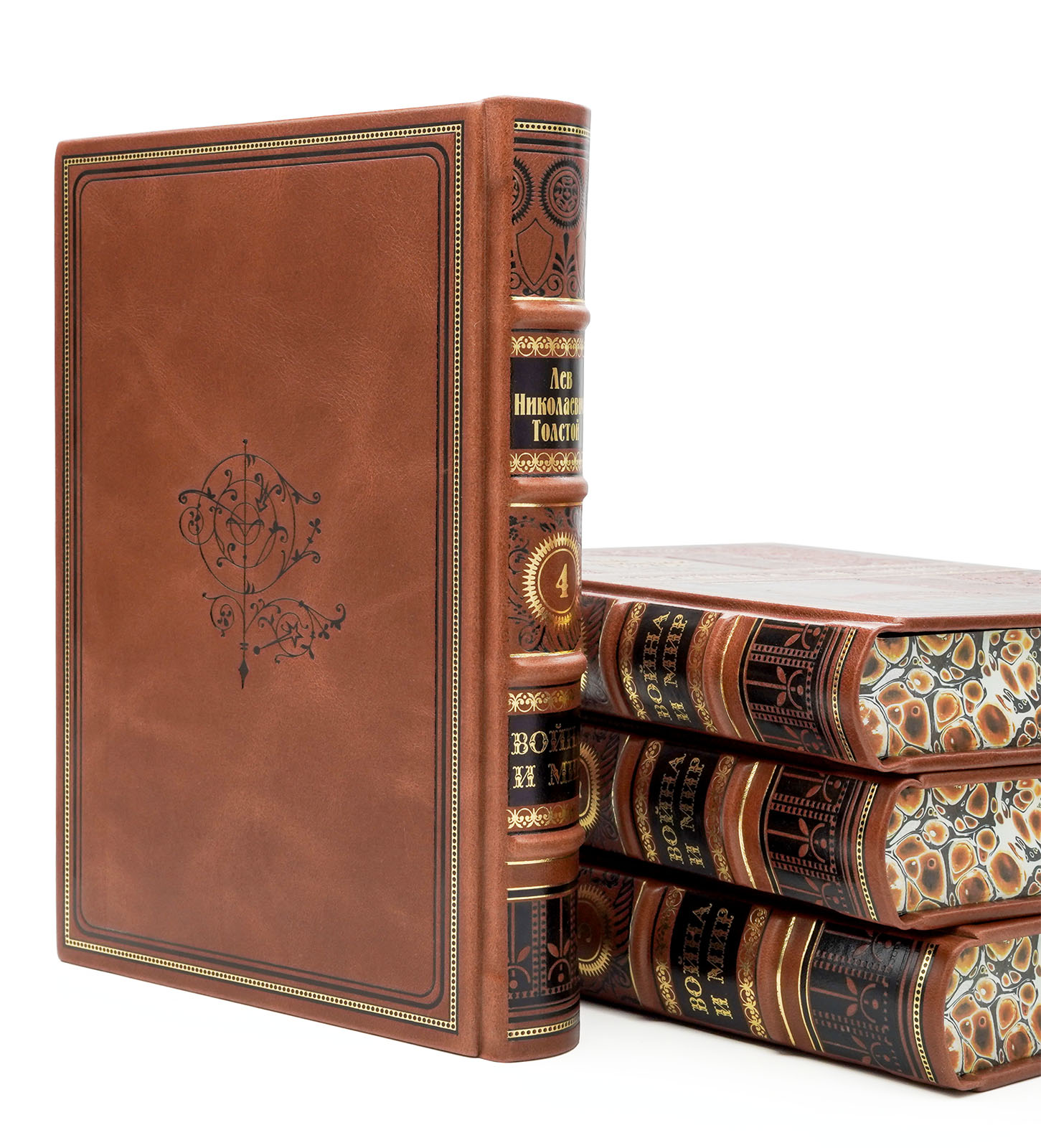 Подарочное издание "Война и мир" Толстой Л.Н. в 4 томах
