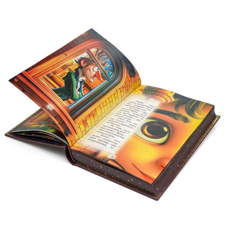 Амадей Гофман "Щелкунчик" подарочное издание в кожаном переплёте