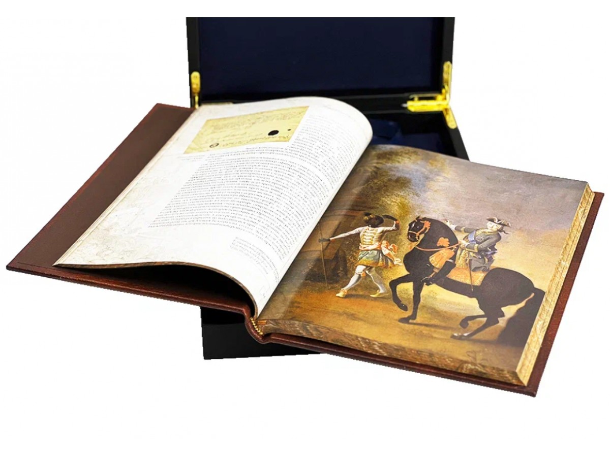 Дмитрий Иловайский "Краткие очерки русской истории. Избранные главы" в кожаном переплёте