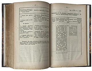 Сборник циркуляров, изданных по государственному контролю в 1865 - 1873 г. (Антикварная книга 1874 г.)