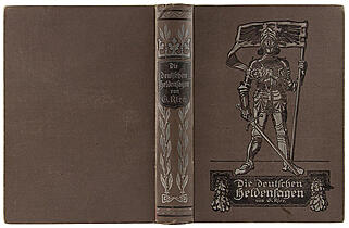 Клее Г. Немецкий героический эпос. Klee G. Die deutschen heldensagen (Антикварная книга 1912г.)