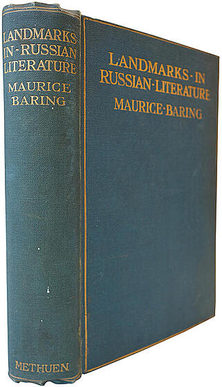 Морис Бэринг. Вехи русской литературы (Landmarks in Russian literature, издание 1910г. на английском языке)