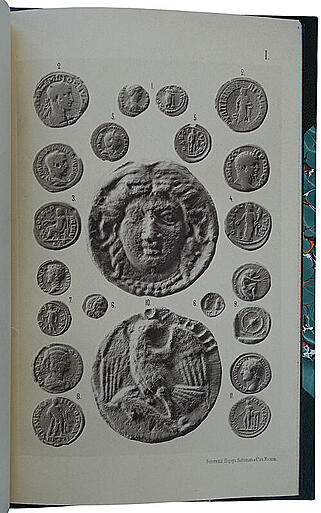 Орешников А.В. Описание древнегреческих монет, принадлежащих Московскому университету (Антикварная книга 1891г.)