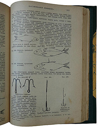 Сабанеев Л.П. Рыбы России. Жизнь и ловля (ужение) наших пресноводных рыб (Антикварное издание 1911г.)