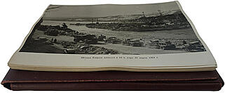 Строительство Красноярской гидроэлектростанции на реке Енисее (Фотоальбом 1964г.)