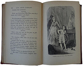 Quel amour d'enfant Par M-me la comtesse de Ségur, née Rostopchine (Антикварная книга 1905 г. на французском языке)
