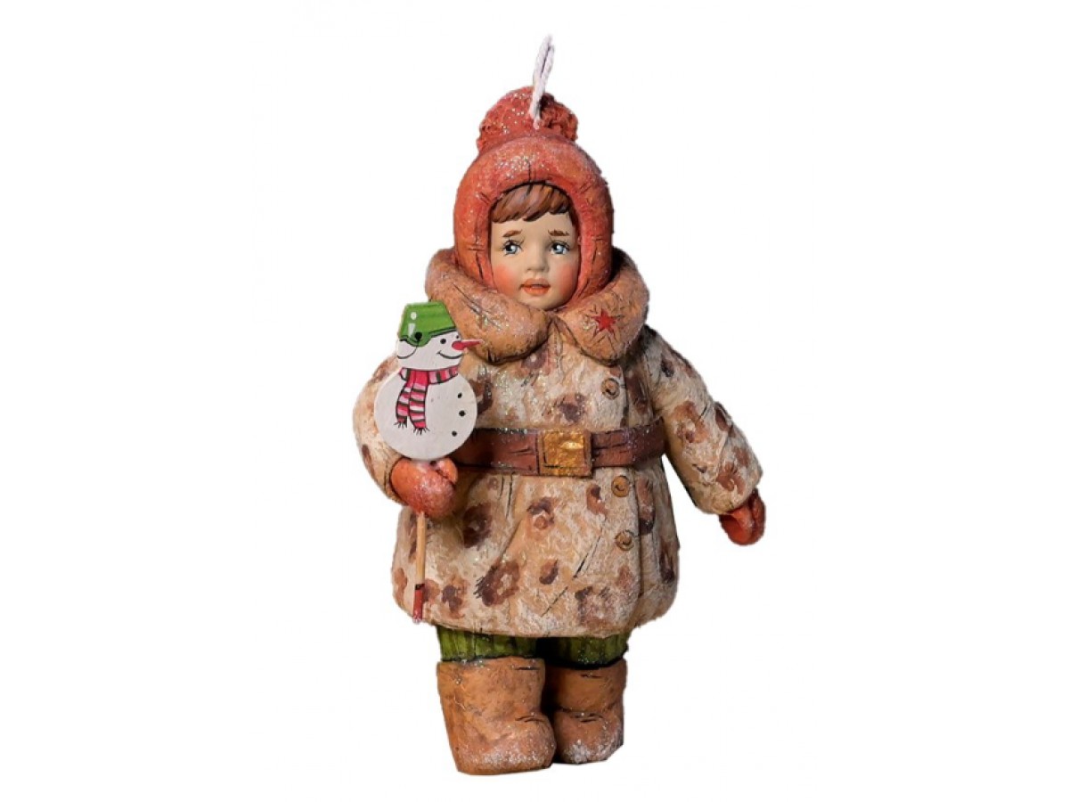 Новогодняя ночь. Книга «Новогодние рассказы» 2 игрушки из ваты