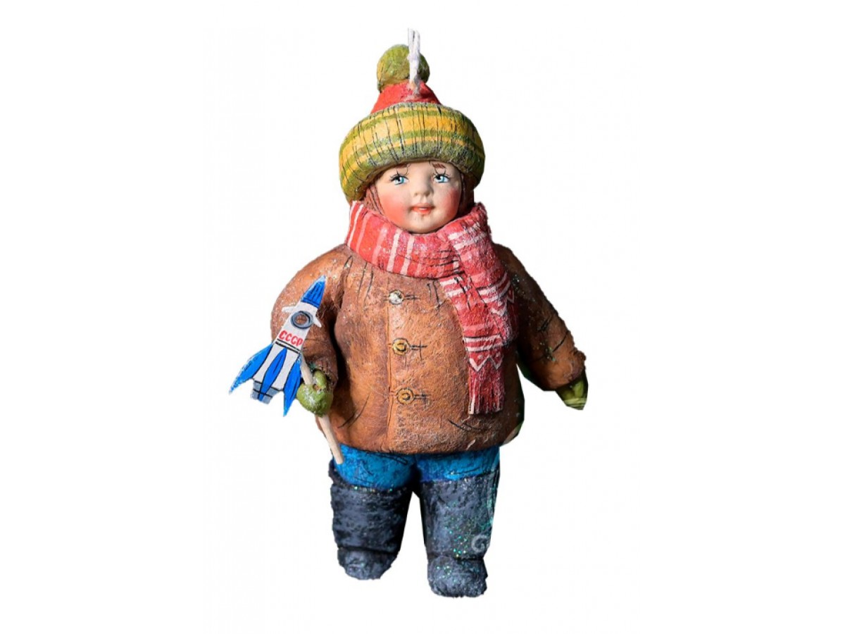 Новогодняя ночь. Книга «Новогодние рассказы» 2 игрушки из ваты