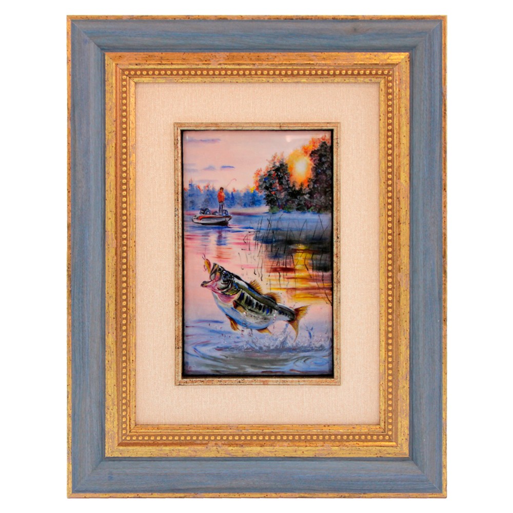 Подарочный набор "Русская рыбалка" с панно