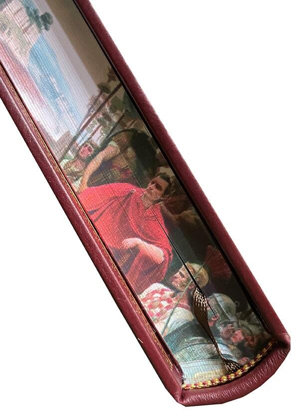 Цезарь, Суворов, Бонапарт "Наука побеждать" ( подарочное издание в кожаном переплёте)