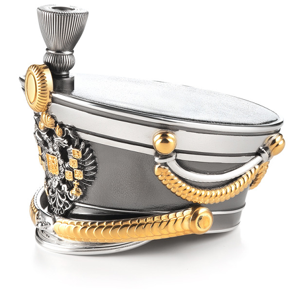 Рюмка из серебра "Кивер штабс-офицера" малая