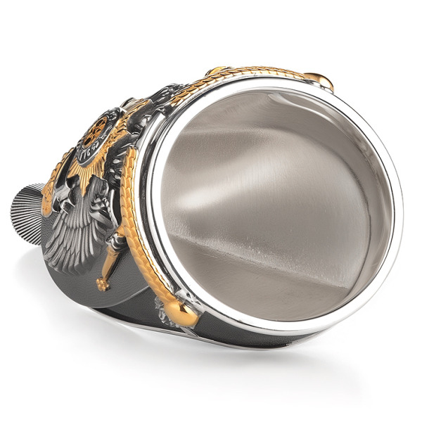 Рюмка из серебра "Гренадерка" малая