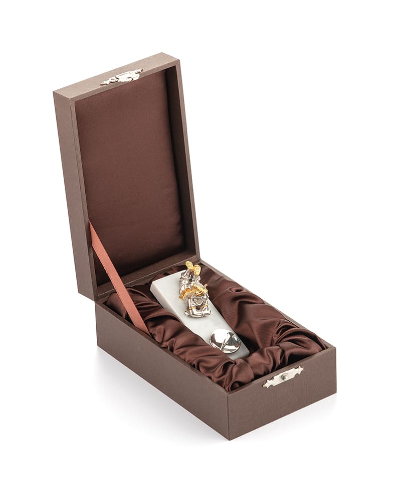 Подсвечник серебряный «Скоморох»