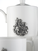 Фарфоровый чайный  набор «Георгий Великий»